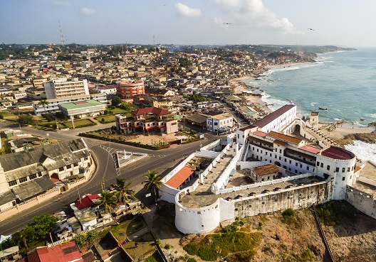 A photo of Accra in Ghana, where Old Mutual Ghana is located.